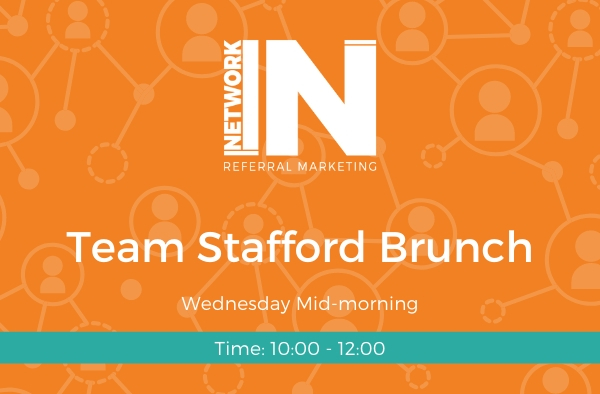 NetworkIN Team Stafford Brunch meeting graphic