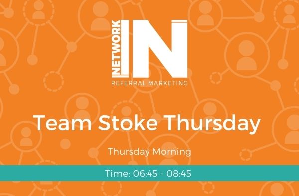 NetworkIN Team Stoke Thursday meeting graphic