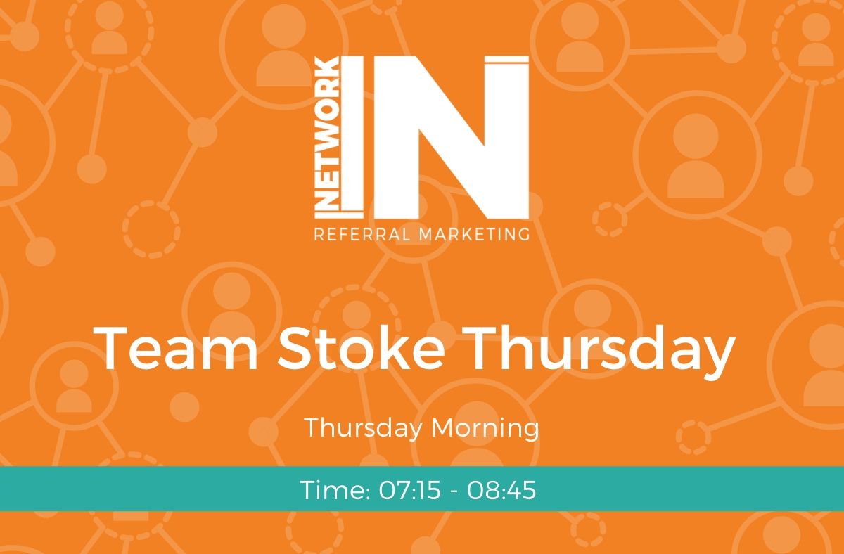 NetworkIN Team Stoke Thursday meeting graphic