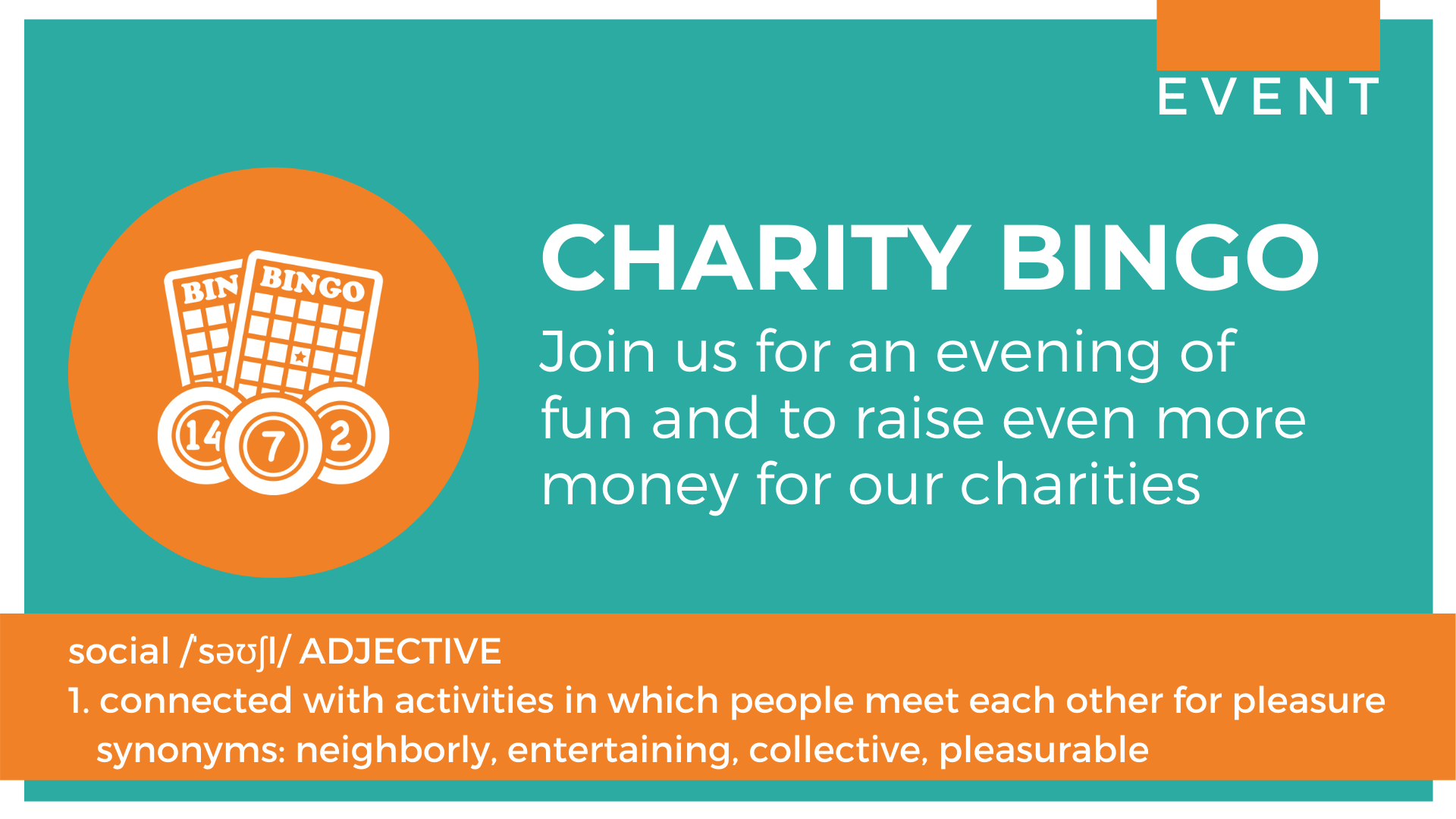 Eyes down for the NetworkIN charity bingo event