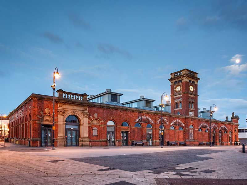 Ashton Market, Tameside, in Lancashire