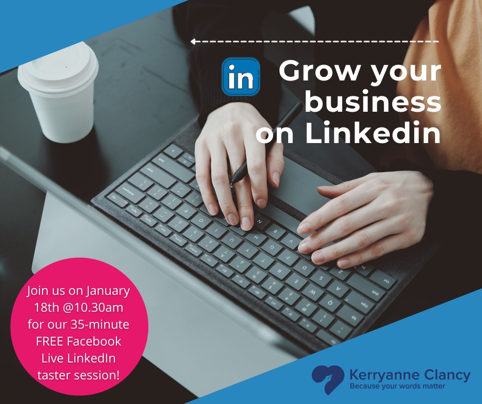 Grow your business via LinkedIn with KerryAnne Clancy